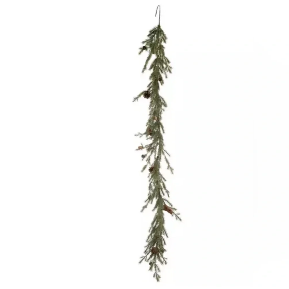Hobby lobby 2 garland 6 feet each one Festive Green Holiday Garland